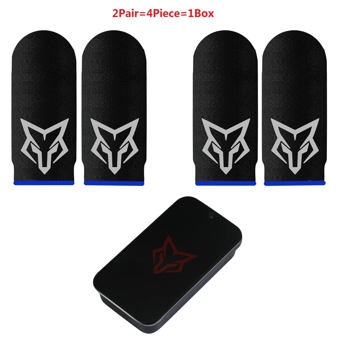 Pubg Gaming Sarafox V6 Finger Sleeve Flexible Glass Fiber Finger Gloves for pubg thumb sleeves