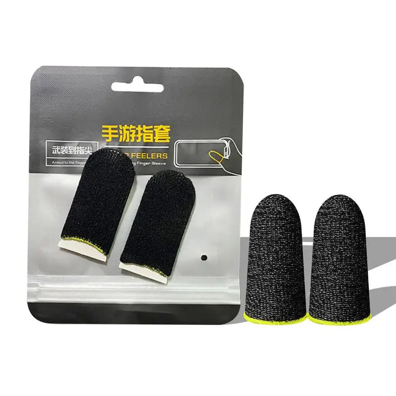 Gaming Finger Sleeve Breathable Fingertips Mobile Games Touch Screen Finger Cots Cover Sensitive Mobile Touch Gaming Accessories