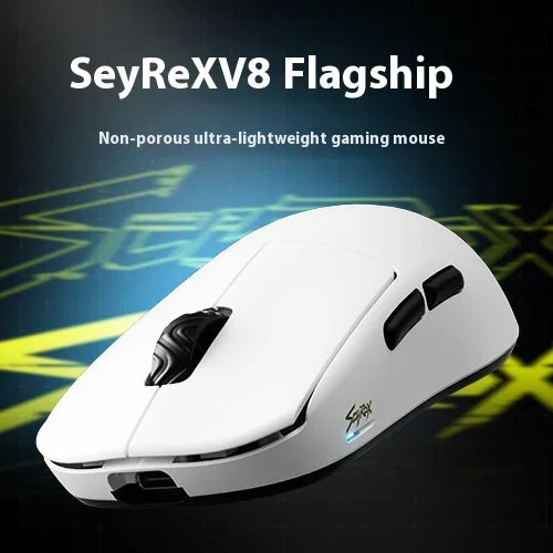 Scyrox V8 Lightweight 36g Wireless Mouse 8K PAW3950 Comfortable Feel E-Sports Gaming Mouse Customized PC Gamer Accessories Gifts