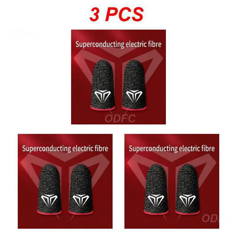 1~10PCS Pair Fingertips For Game Pubg Mobile Anti Slip Finger Glove Game Controller Finger Sleeve For Touch Screen Mobile Gaming
