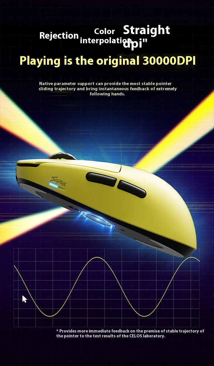 Scyrox V8 Lightweight 36g Wireless Mouse 8K PAW3950 Comfortable Feel E-Sports Gaming Mouse Customized PC Gamer Accessories Gifts