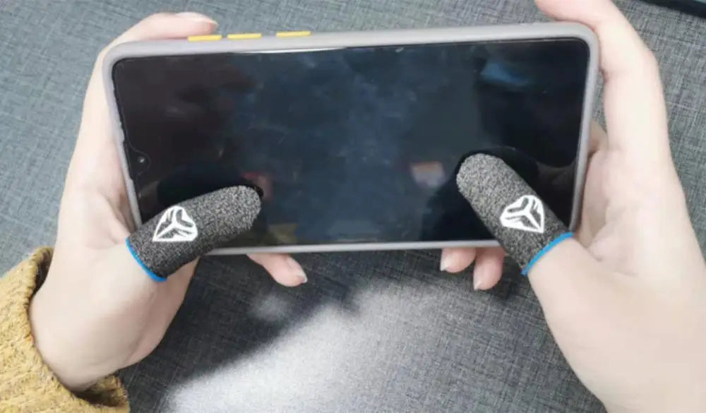 For PUBG Gaming Finger Sleeve Luminous Fingertips Cover Anti-slip Breathable Finger Cots Thumb Gloves For Mobile Game