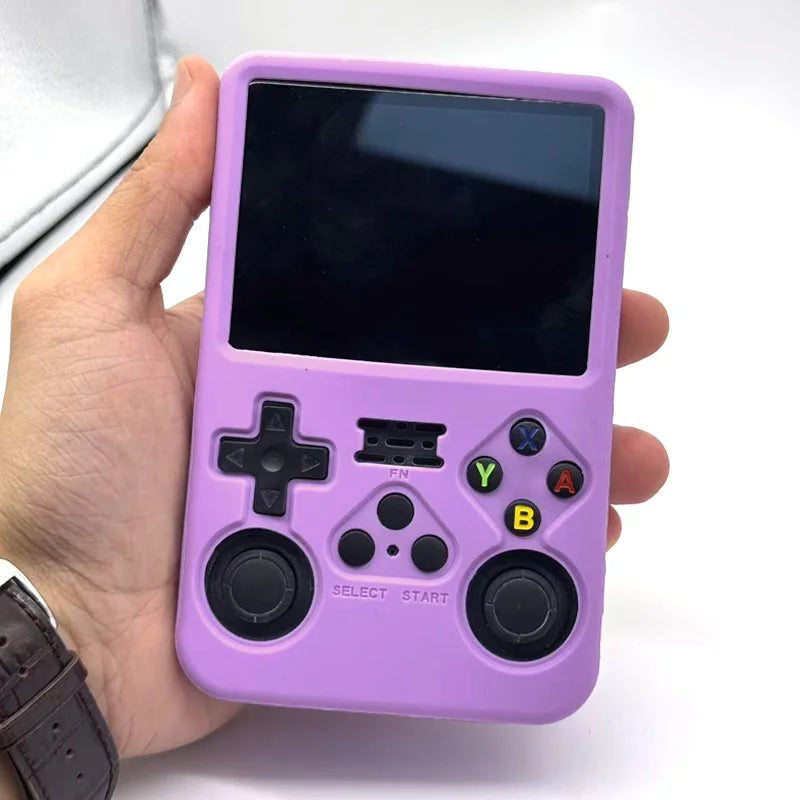 Protective case For R36S Silicone Case Soft 360° drop protection Case For R36s Handheld Game Console Accessories