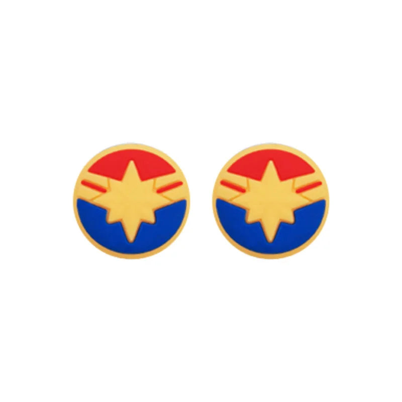 2PCS Marvel Silicone Thumbstick Grip Cap for PlayStation 5 PS5 PS4 Xbox XController Accessories Game Joystick Protective Cap