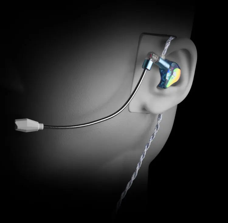 EPZ G30 Wired Earphones HIFI Music IEM In Ear Headphones Gaming Headset  Type-C 1.7MM/3.5MM ENC Noise Cancelling Custom Tuning