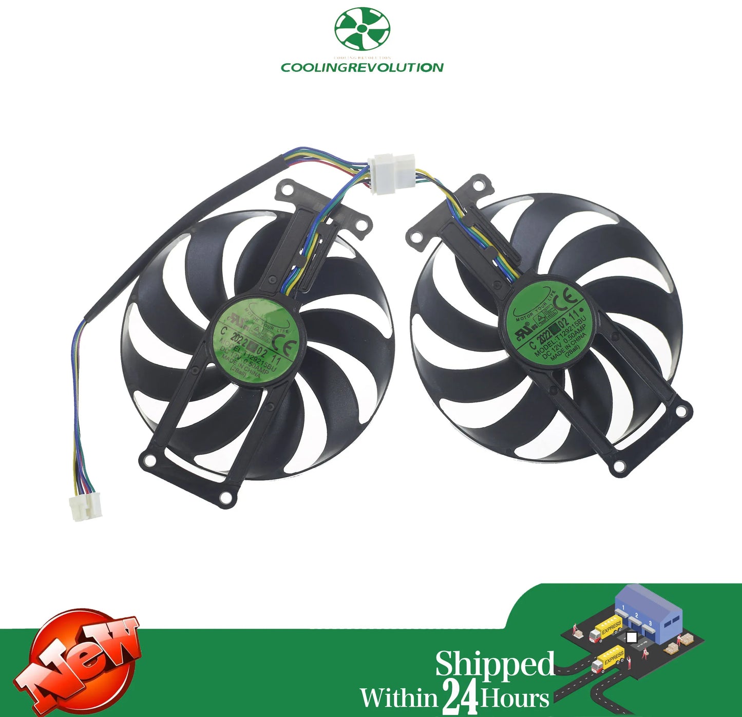 T129215BU RTX 2060 SUPER 2070 GTX1660 Ti Cooling Fan For ASUS GTX 1660 1660Ti DUAL EVO OC RTX RTX2060 Graphics Card Fan