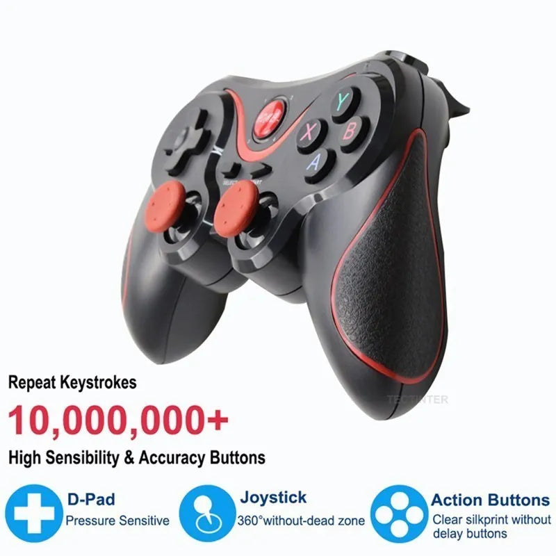 Terios T3 X3 Wireless Joystick Gamepad PC Game Controller for PS3/IOS Phone/TV Box For Nintendo Switch Accessories
