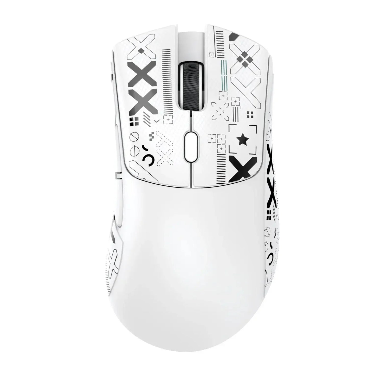 Attack Shark R1 Wireless Gaming Mouse Tri Mode 2.4G Bluetooth Wired 18K DPI 1000Hz PAW3311 Sensor 59g Lightweight Rechargeable